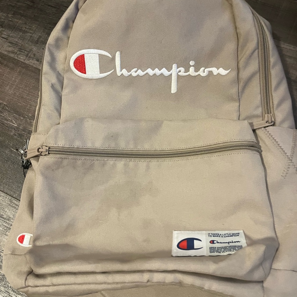 Champion Beige Backpack